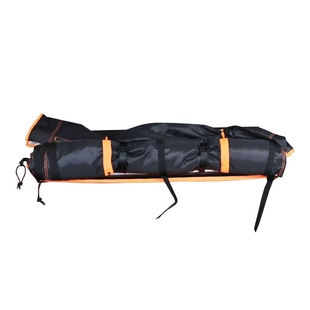 KickAss Premium Shower Awning - Black & Orange