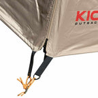 KickAss Premium Shower Tent Bundle with Roof & Base