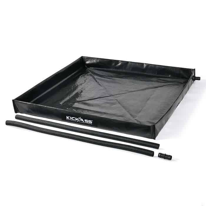 KickAss Premium Shower Tent Bundle with Roof & Base