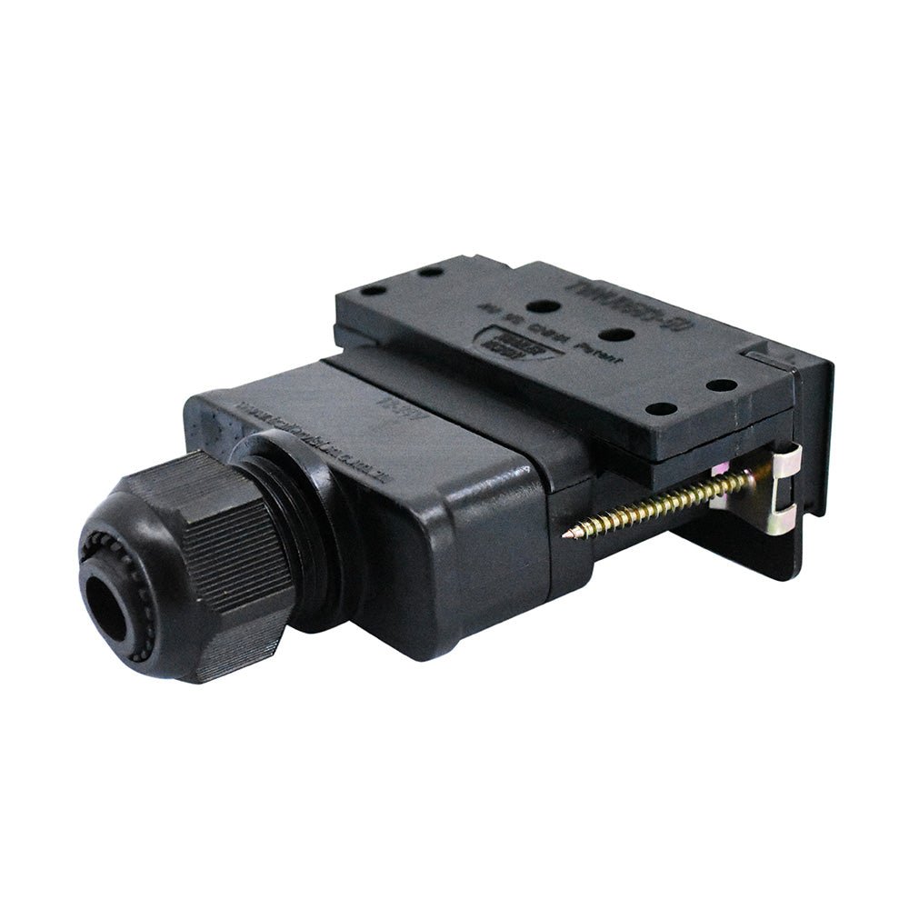 50A Anderson Style 3 Pin Connector Cover Flush Mount with Cable Gland (3-Pin)