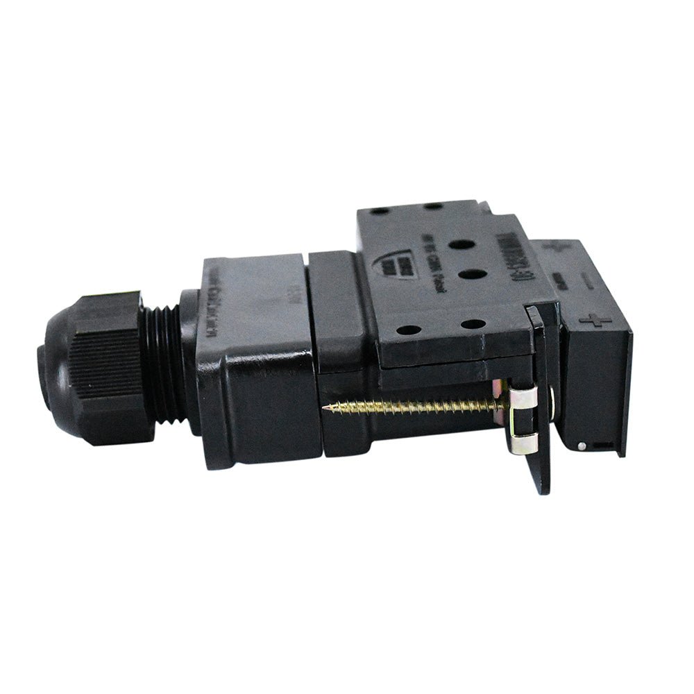 50A Anderson Style 3 Pin Connector Cover Flush Mount with Cable Gland (3-Pin)
