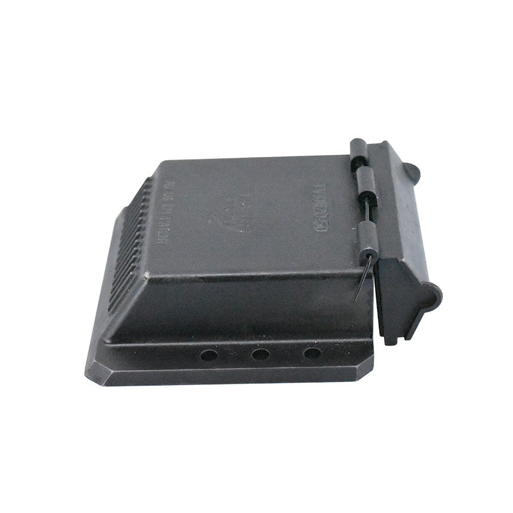 50A Anderson Style Connector Cover Vertical Mount (Black)