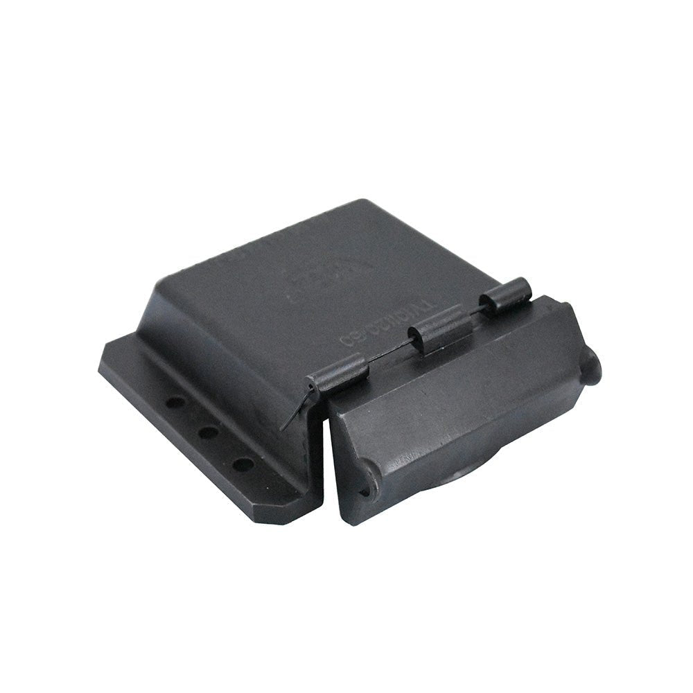 50A Anderson Style Connector Cover Vertical Mount (Black)