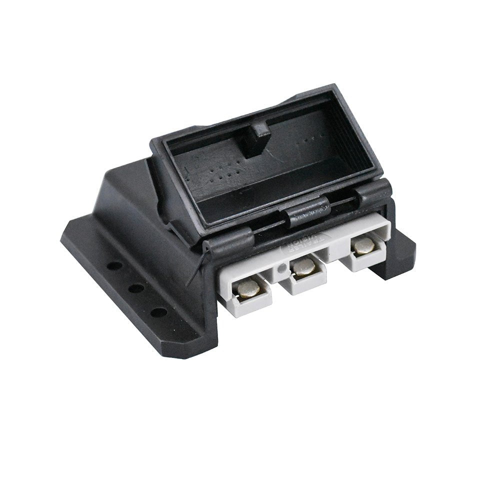 50A Anderson Style Connector Cover Vertical Mount (Black)