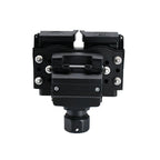 50A Anderson Style Dual Connector Cover with Mounted 12-Pin Flat Socket + Quick Screw LED Connectors