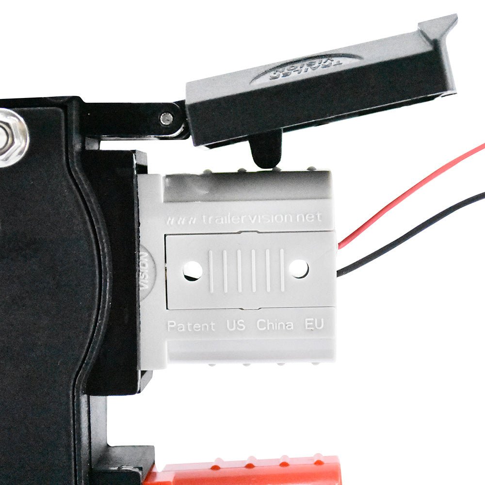 50A Anderson Style Dual Connector Cover with Red & Grey Quick Screw LED Connectors