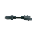 7-Pin Flat Socket to 7-Pin Round Socket Adapter