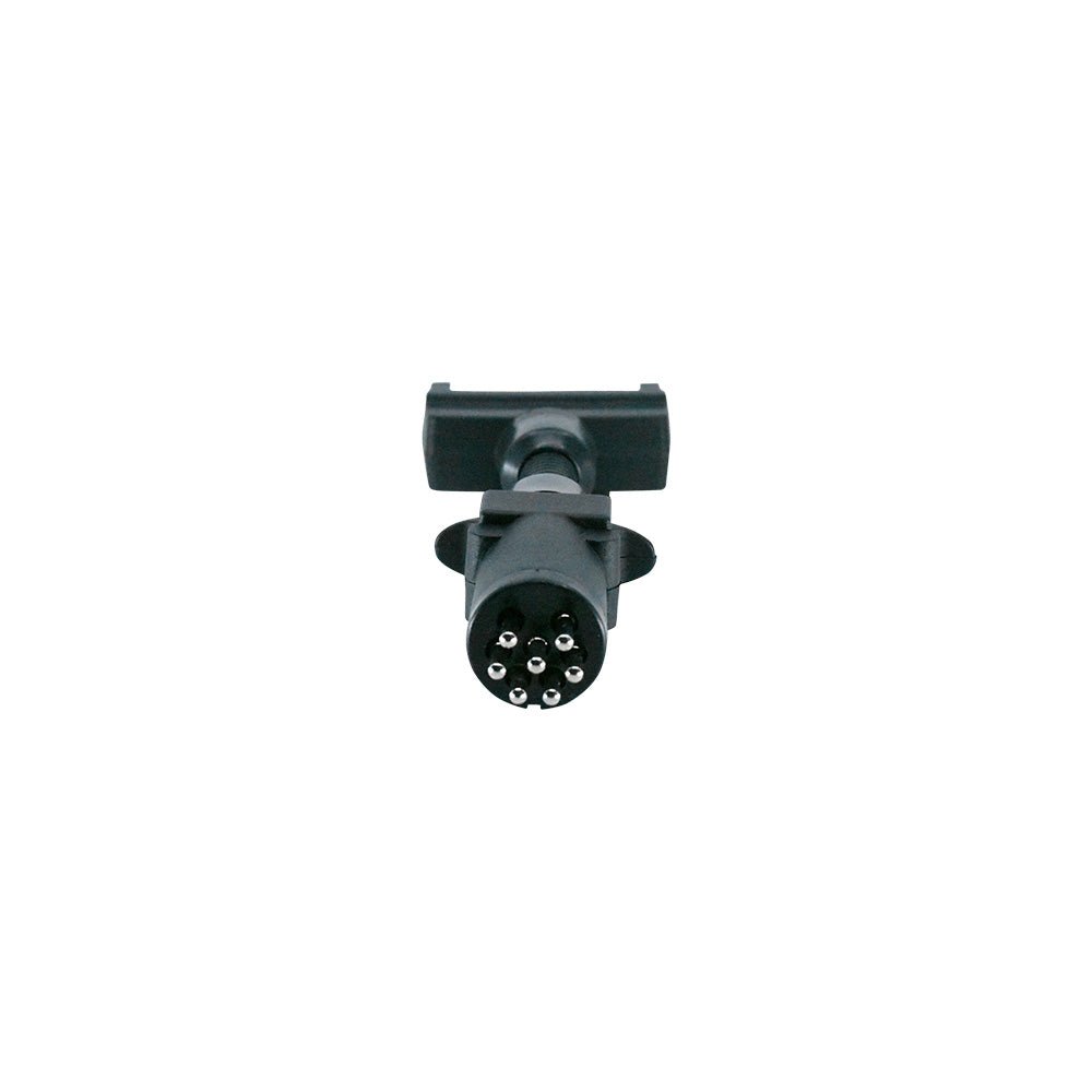 7-Pin Flat Socket to 7-Pin Round Socket Adapter