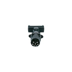 7-Pin Flat Socket to 7-Pin Round Socket Adapter