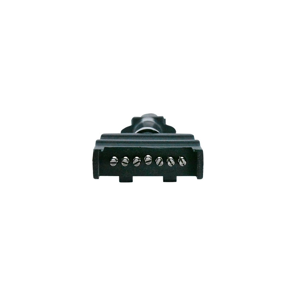 7-Pin Flat Socket to 7-Pin Round Socket Adapter