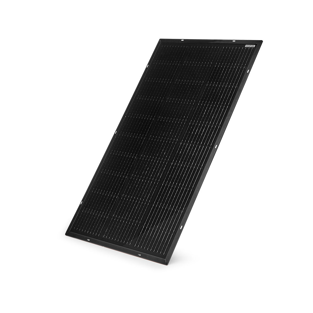 KickAss 12V 110W Ultra Slim Fixed Glass Solar Panel