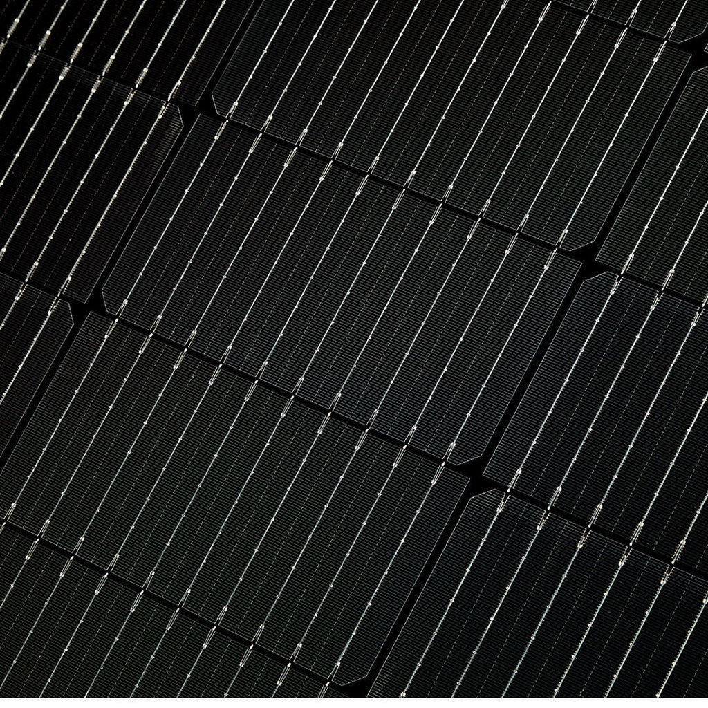 KickAss 12V 110W Ultra Slim Fixed Glass Solar Panel