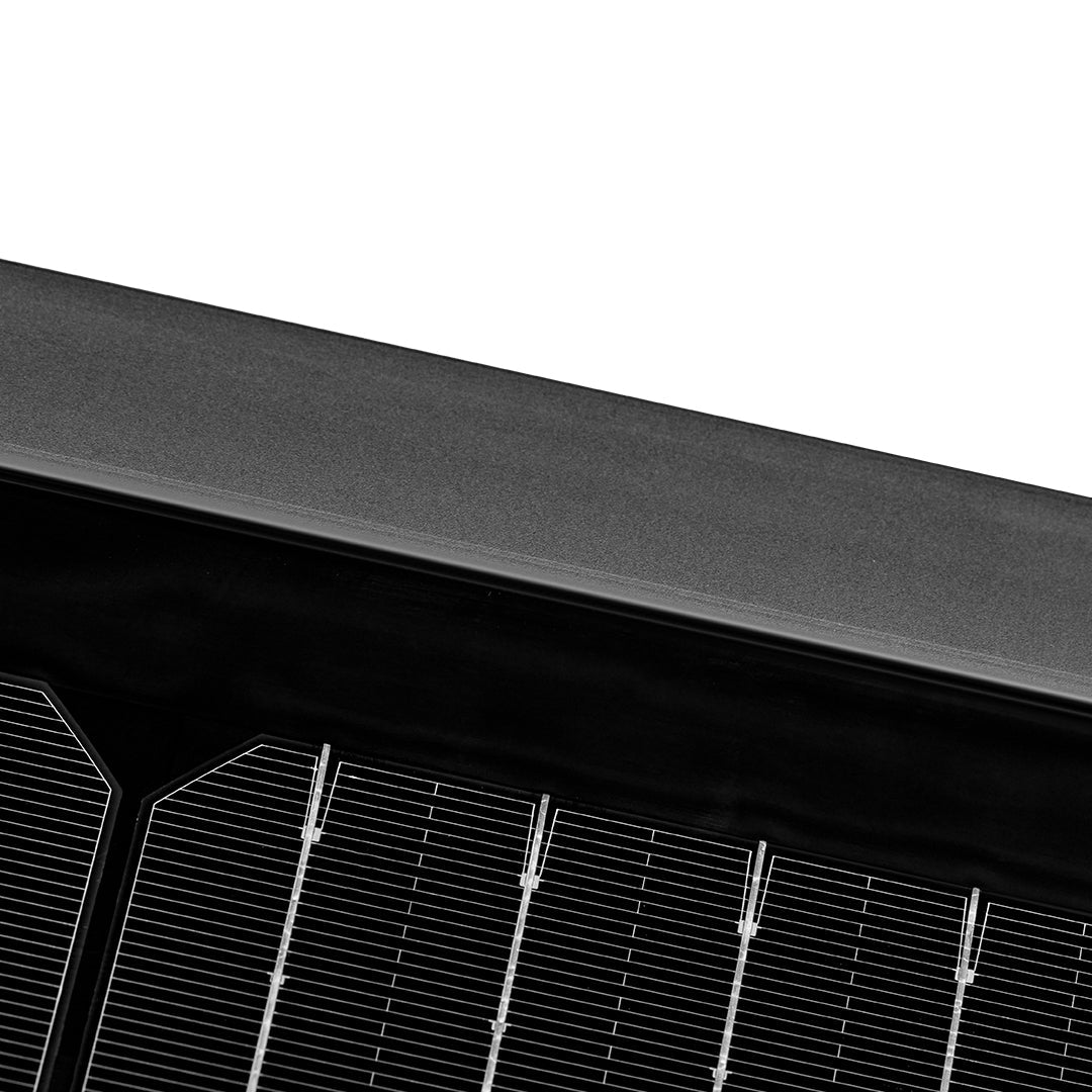 KickAss 12V 110W Ultra Slim Fixed Glass Solar Panel