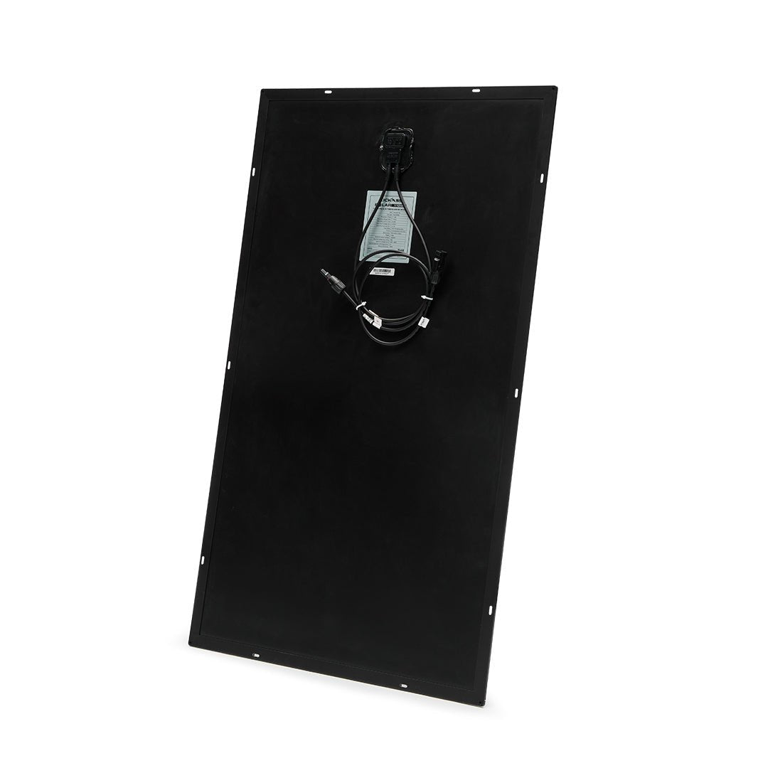 KickAss 12V 110W Ultra Slim Fixed Glass Solar Panel
