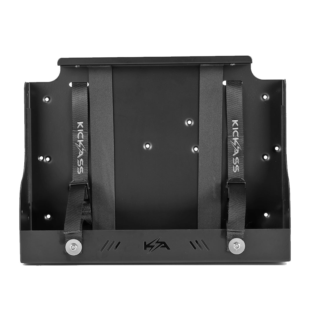 KickAss 120Ah Slimline Battery Tray + Accessory Panel Bundle