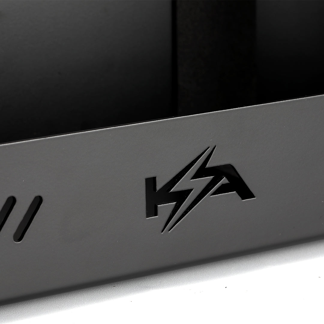 KickAss 120Ah Slimline Battery Tray + Accessory Panel Bundle