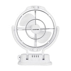 KickAss 12V / 24V 360°, 3 Speed Caravan Fan - White