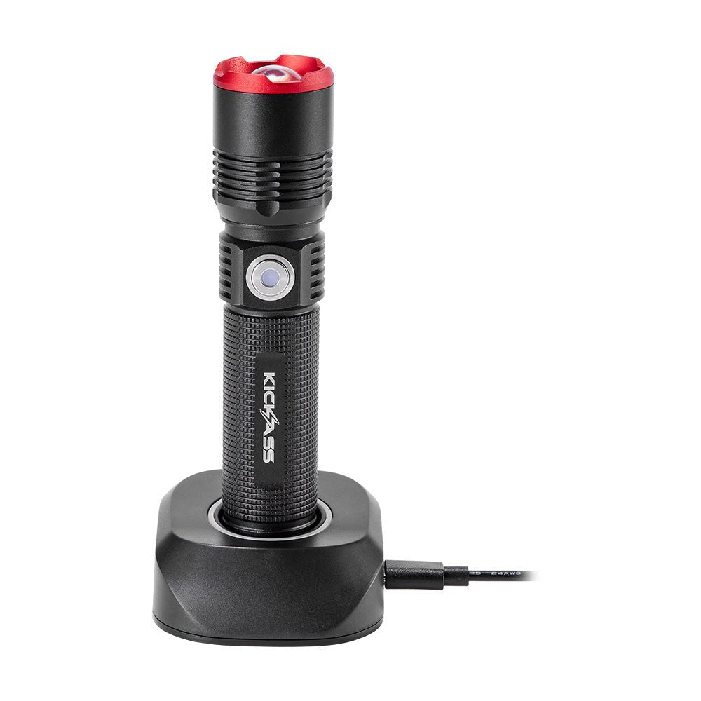 KickAss 12V Anderson To USB Fast Charger + LED Torch Flashlight Bundle