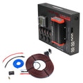 KickAss 12V Control Hub / Panel with 40A DCDC Charger + Wiring Kit Bundle