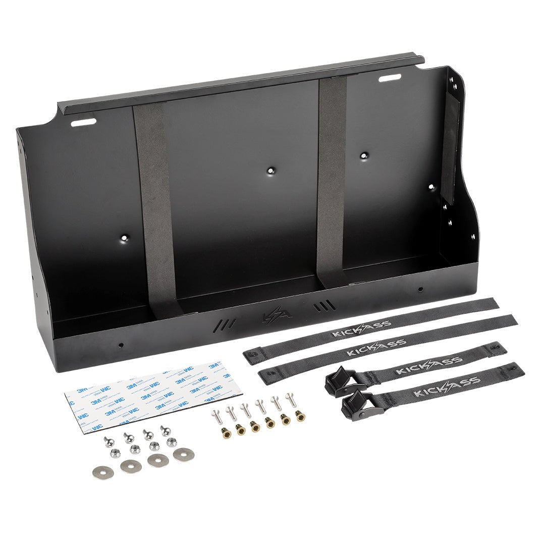 KickAss 170Ah Slimline Battery Tray + Accessory Panel Bundle