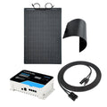 KickAss 170W Flexible ETFE Solar Panel Bundle with 20A MPPT Controller & 5m Anderson Extension Cable