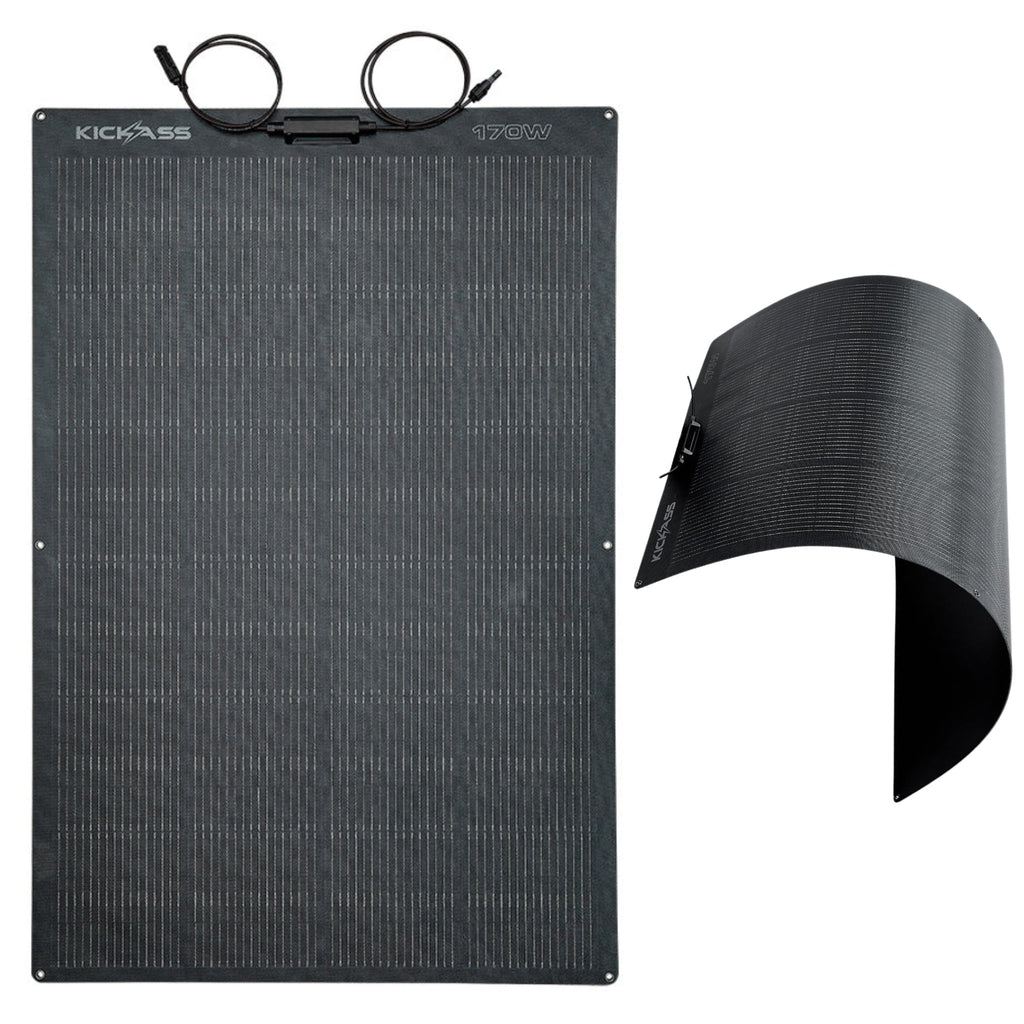KickAss 170W Flexible ETFE Solar Panel