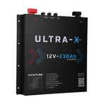 KickAss 230Ah Lithium Slimline Complete Dual Battery Kit with 40A DCDC Charger, Smart Shunt and Wiring