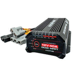 KickAss 230Ah Lithium Slimline Complete Dual Battery Kit with 40A DCDC Charger, Smart Shunt and Wiring