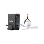 KickAss 240W GaN USB-C Charger + Portable Hanging Camping Fan Bundle