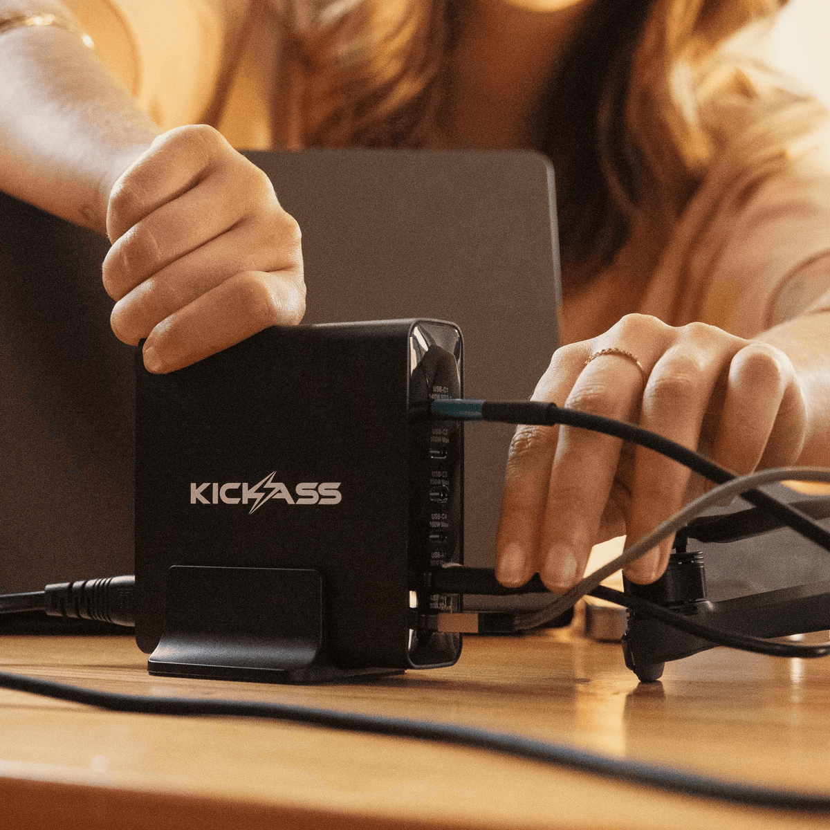 KickAss 240W GaN USB-C PD Fast Charger