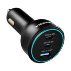 KickAss 4-in-1 Vacuum Cleaner + 100W USB-C/A Car Charger Bundle