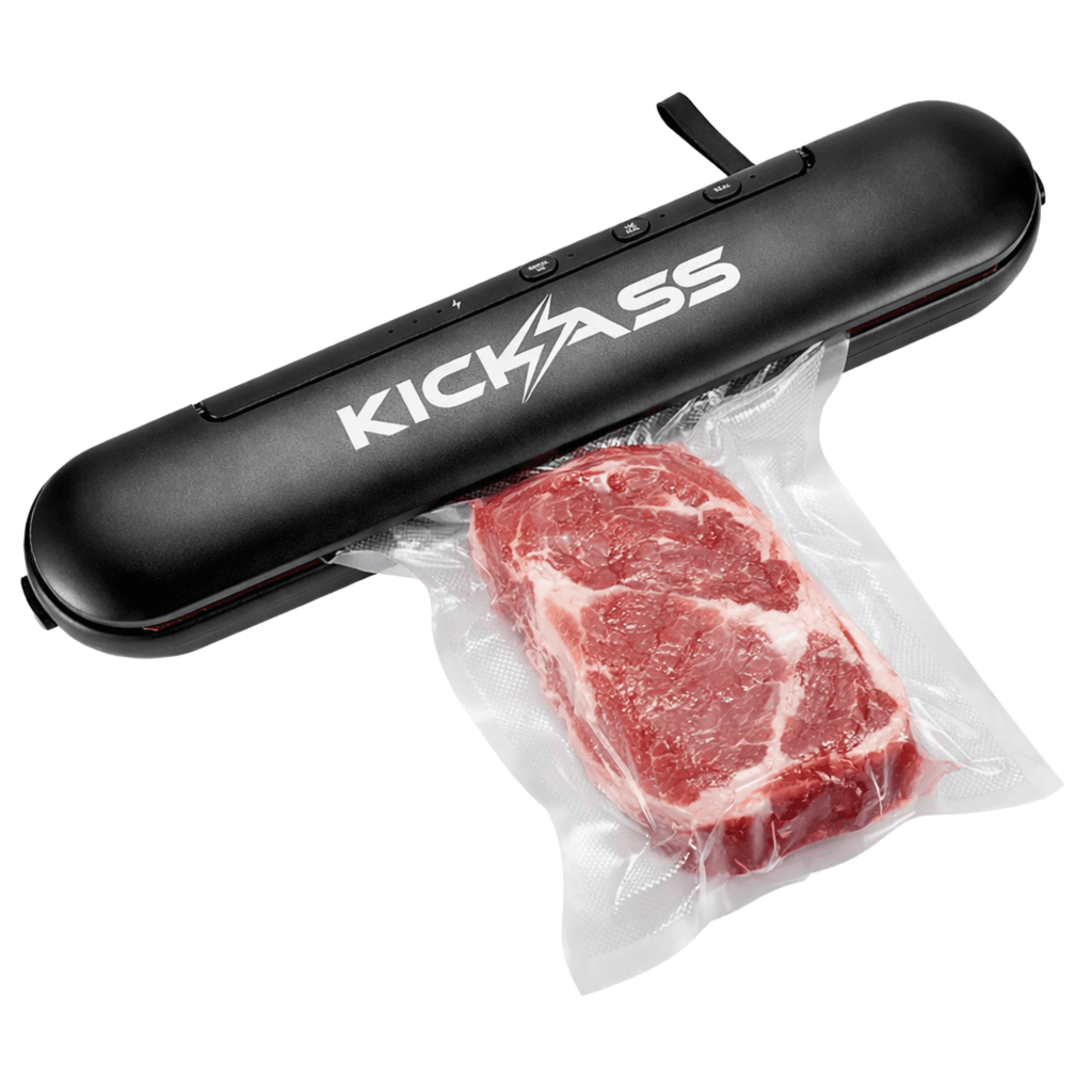 KickAss 4-in-1 Vacuum Cleaner + Rechargeable Vacuum Sealer Bundle