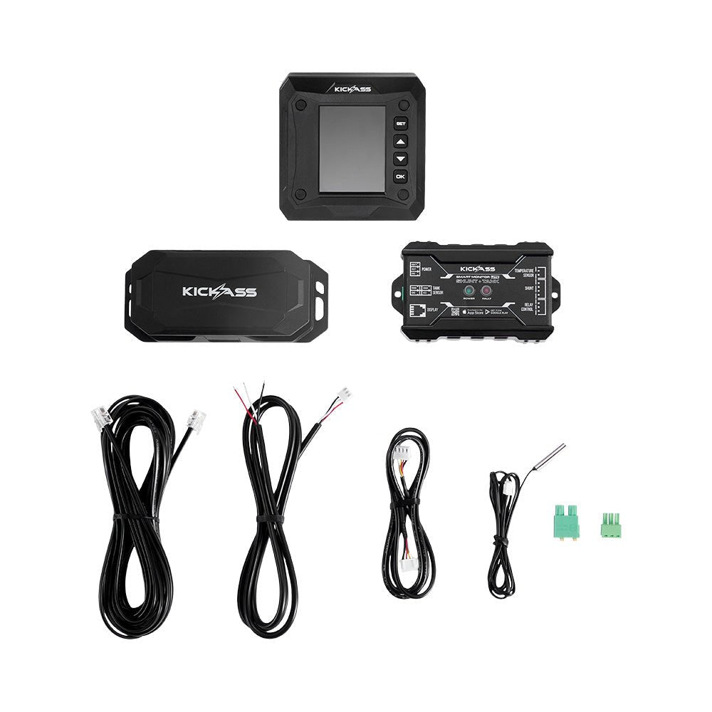 KickAss 600A Smart Shunt with Battery and Tank Monitor