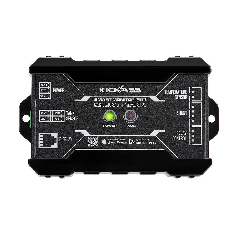 KickAss 600A Smart Shunt with Battery and Tank Monitor