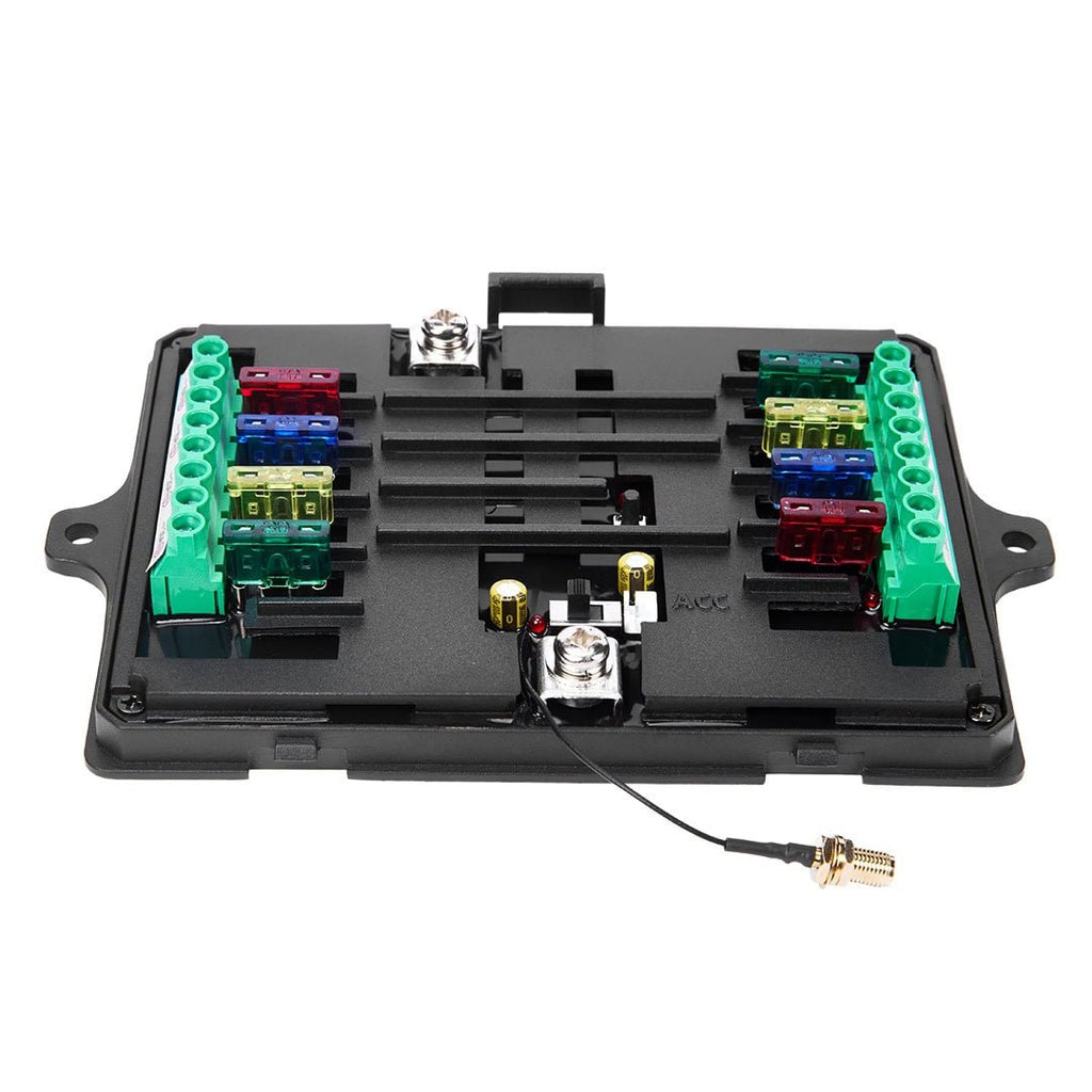 KickAss 12V/24V 8 Gang Wireless Switch Panel with Magnetic Charging Cradle - MKII