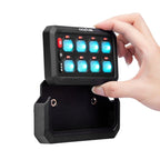 KickAss 12V/24V 8 Gang Wireless Switch Panel with Magnetic Charging Cradle - MKII