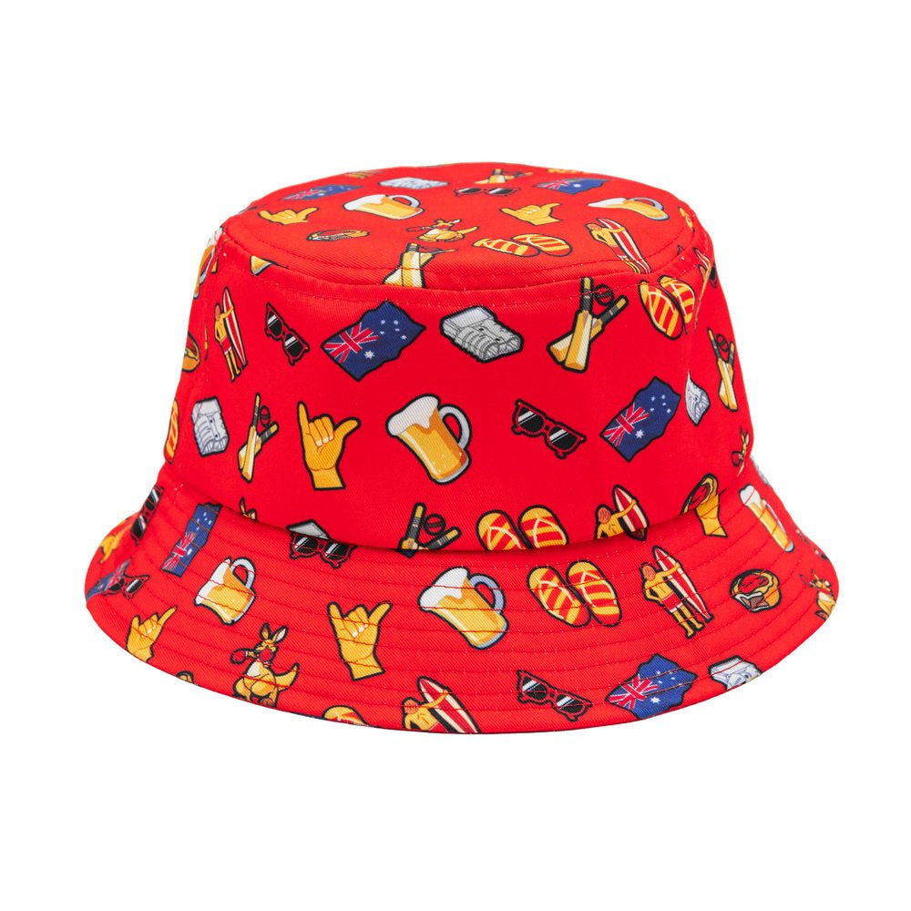 KickAss Aussie Bucket Hat Universal Fit