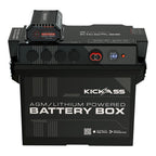 KickAss Battery Box with 25A DCDC Charger + Integrated Bluetooth