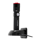 KickAss LED Torch Flashlight with Charging Dock & Wall Mount