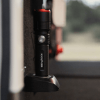 KickAss LED Torch Flashlight with Charging Dock & Wall Mount