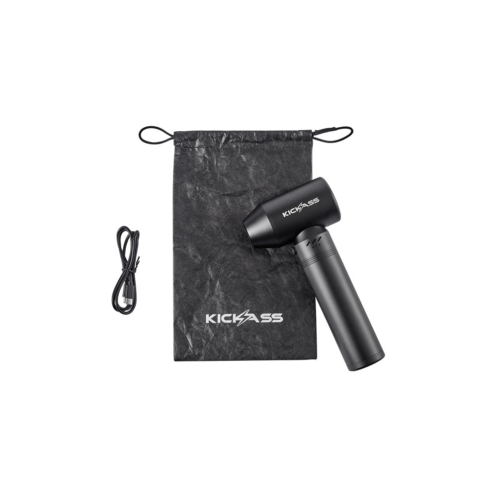 KickAss Lithium Rechargeable Jet Blower Fan Max for Camping