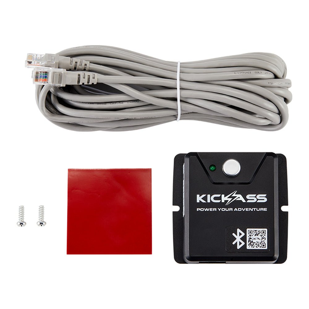 KickAss PowerBoss 2000W All-in-One Power System with Bluetooth and Plug & Play Kit