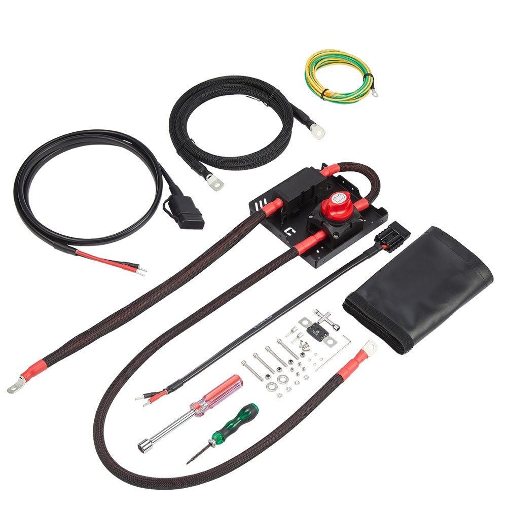 KickAss PowerBoss 2000W All-in-One Power System with Bluetooth, Remote Display and Plug & Play Kit