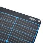 KickAss 12V 60W Premium Portable Solar Panel