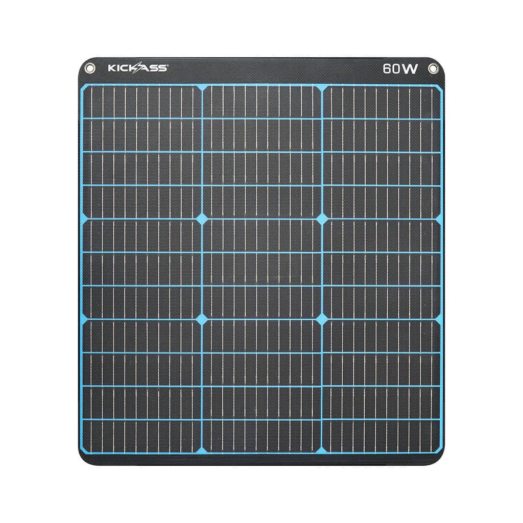 KickAss 12V 60W Premium Portable Solar Panel