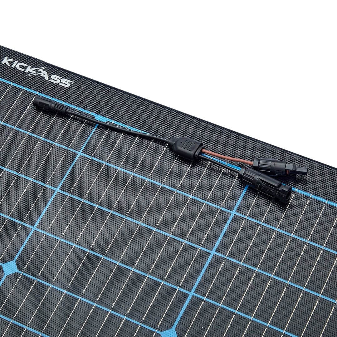 KickAss 12V 60W Premium Portable Solar Panel