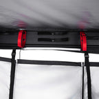 KickAss Premium LEFT Fold-Out Shower Tent Awning and Camping Change Room with LED lighting
