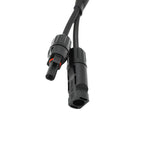 KickAss PV TO 50A Anderson Socket - 60CM Black