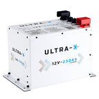 KickAss Smart 12V 230Ah Ultra-X Lithium Compact Deep Cycle Battery LiFePO4 - Arctic White