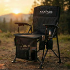 KickAss Ultimate Adventure Electric Camping Chair with Heating Function